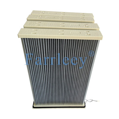 품질 트럼프 레이저 먼지 수집 필터 반 정적 설계, 99.95% 효율성, PTFE 코팅 폴리에스터 매체 공장